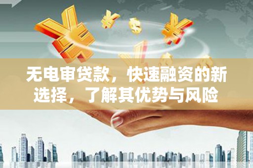 万秀无电审贷款，快速融资的新选择，了解其优势与风险