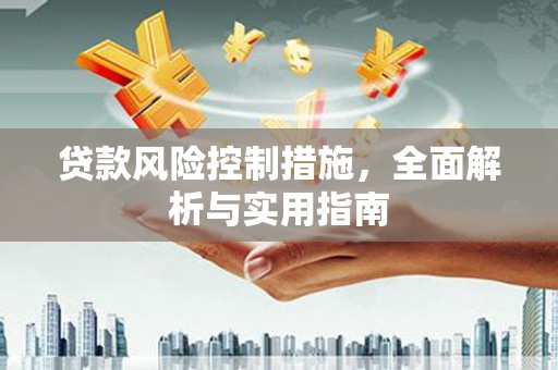 万秀贷款风险控制措施，全面解析与实用指南
