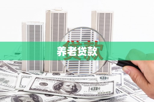 万秀养老贷款