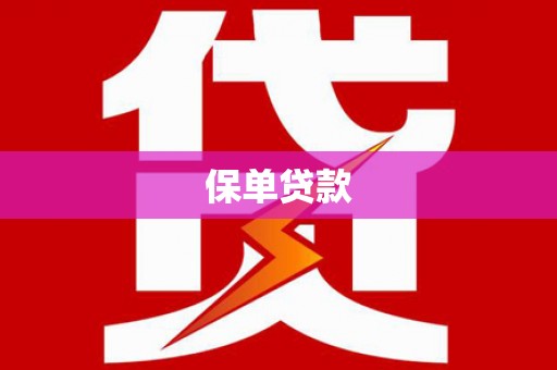 万秀保单贷款