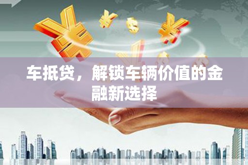 万秀车抵贷，解锁车辆价值的金融新选择