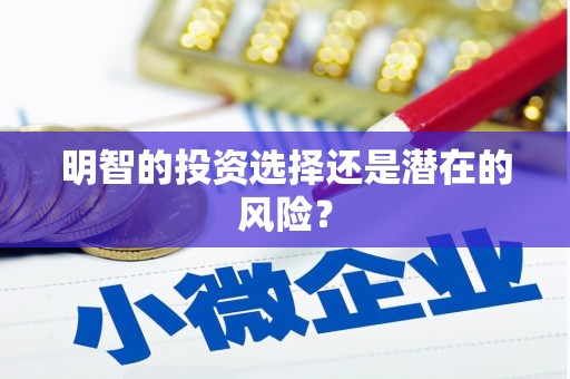 万秀明智的投资选择还是潜在的风险？