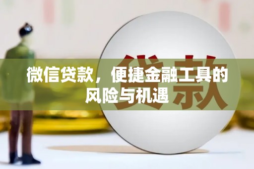 万秀微信贷款，便捷金融工具的风险与机遇