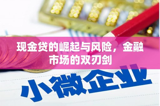 万秀现金贷的崛起与风险，金融市场的双刃剑