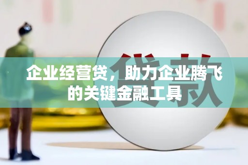 万秀企业经营贷，助力企业腾飞的关键金融工具