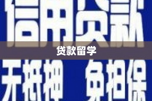 万秀贷款留学
