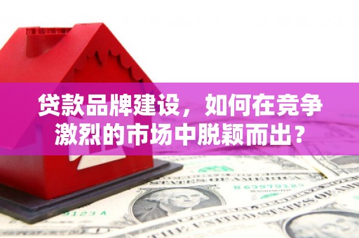万秀贷款品牌建设，如何在竞争激烈的市场中脱颖而出？