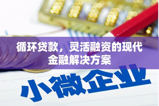 万秀循环贷款，灵活融资的现代金融解决方案