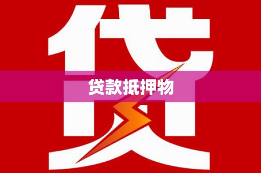万秀贷款抵押物