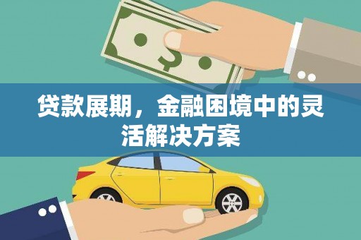 万秀贷款展期，金融困境中的灵活解决方案