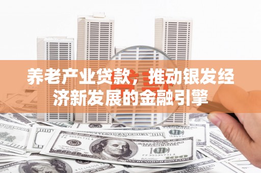 万秀养老产业贷款，推动银发经济新发展的金融引擎
