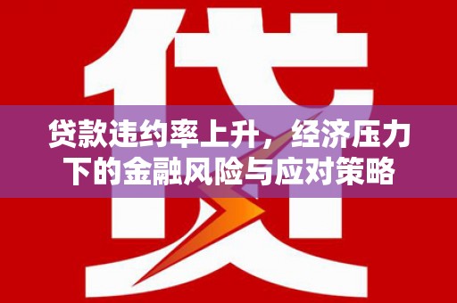 万秀贷款违约率上升，经济压力下的金融风险与应对策略