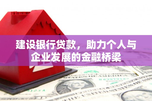 万秀建设银行贷款，助力个人与企业发展的金融桥梁