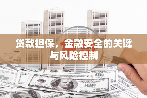 万秀贷款担保，金融安全的关键与风险控制